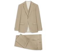 BOSS Slim-Fit Dreiteiler aus Schurwoll-Serge - Style H-Huge-3Pcs-253, 50561843 Hellbeige 94
