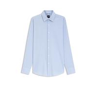 BOSS Slim-Fit Hemd aus funktionalem Stretch-Gewebe mit Karomuster - Style P-HANK-K-261, 50561078 Blau gemustert 43