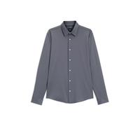 BOSS Slim-Fit Hemd aus funktionalem Stretch-Gewebe mit Struktur - Style P-ROAN-kent-C1-233, 50533434 Dunkelblau XL