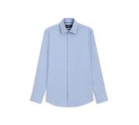 BOSS Herren Jerseyhemd H-HANK-KENT-C1-222 Slim Fit Langarm, bleu, Gr. 39