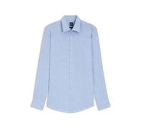 BOSS Slim-Fit Hemd aus in Italien gefertigtem Leinen - Style H-HANK-K-C1-261, 50560736 Hellblau 45
