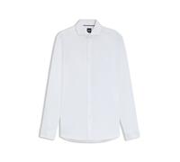 BOSS Slim-Fit Hemd aus knitterfreier Oxford-Baumwolle - Style H-HANK-TUX-B1-DC-254, 50550961 Weiß 44