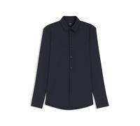 BOSS Slim-Fit Hemd aus Performance-Stretch-Jersey - Style P-HANK-S-K-261, 50555747 Dunkelblau 37
