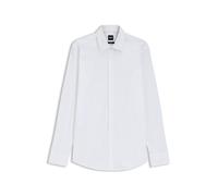 BOSS Slim Fit Hemd extra langer Arm weiss