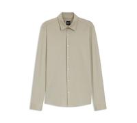 BOSS Slim-Fit Hemd aus strukturiertem Performance-Stretch-Gewebe - Style P-ROAN-K-F-261, 50560631 Hellbeige M