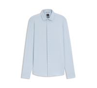 BOSS Slim-Fit Hemd aus strukturiertem Performance-Stretch-Jersey - Style P-HANK-K-261, 50555767 Hellblau 43L