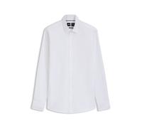 BOSS Slim-Fit Hemd aus strukturierter High-Performance-Baumwolle - Style P-HANK-s-kent-C1-222, 50480109 Weiß 43