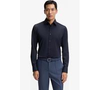 BOSS Hemd Slim Fit HANK dunkelblau | 38