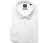 BOSS Slim Fit Hemd extra langer Arm weiss