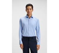BOSS Slim Fit Hemd hellblau, Einfarbig