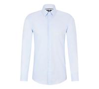 Boss Hank S Kent C1 Langarmhemd 40 Light / Pastel Blue