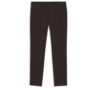 BOSS Slim-Fit Hose aus Baumwoll-Mix mit Kaschmir- und Elasthan-Anteil - Style L-Kaiton1L-253, 50549504 Dunkelbraun 50