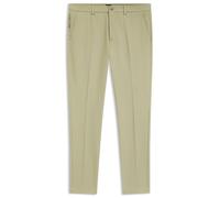 BOSS Slim-Fit Hose aus elastischem Baumwoll-Mix - Style P-Kaiton1-Zip, 50543945 Beige 33/32