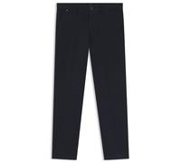 BOSS Slim-Fit Hose aus elastischem Baumwoll-Twill - Style H-Kaiton1, 50563631 Dunkelblau 31/34
