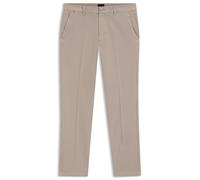 BOSS Slim-Fit Hose aus elastischer Baumwoll-Gabardine - Style H-Kaiton1, 50543312 Hellbeige 31/32
