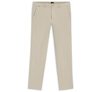 BOSS Slim-Fit Hose aus elastischer Baumwoll-Gabardine - Style H-Kaiton1, 50543312 Hellbeige 33/30