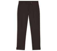 BOSS Slim-Fit Hose aus Stretch-Jersey - Style Tapria-Crop, 50556341 Dunkelbraun 46