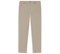 BOSS Slim-Fit Hose aus strukturierter Stretch-Baumwolle - Style H-Kaiton1, 50543315 Beige 31/32