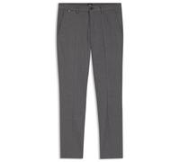 BOSS Slim-Fit Hose aus strukturierter Stretch-Baumwolle - Style H-Kaiton1, 50553813 Dunkelgrau 38/30