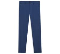 BOSS Slim-Fit Hose aus überfärbtem elastischem Satin - Style Chino_slim, 50510933 Blau 36/32