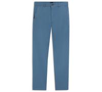 BOSS Slim-Fit Hose aus überfärbtem elastischem Satin - Style Chino_slim, 50510933 Hellblau 34/32