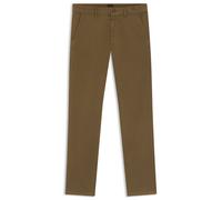 BOSS Slim-Fit Hose aus überfärbtem elastischem Satin - Style Chino_slim, 50510933 Khaki 33/34