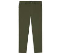 BOSS Slim-Fit Hose aus Vier-Wege-Stretch-Gewebe - Style P-Kaiton1-Zip, 50543945 Dunkelgrün 32/32