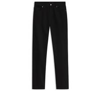 High-waist-Jeans BOSS ORANGE "ADA SLIM HR 4.0 Premium Damenmode", Damen, Gr. 31, Länge 30, schwarz 007, Denim/Jeans, Obermaterial: 100% Baumwolle, unifarben, slim fit lang, Jeans High-Waist-Jeans, aus