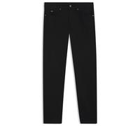 BOSS Slim-Fit Jeans aus schwarzem Stretch-Denim - Style H-Delaware, 50520837 Schwarz 38/30