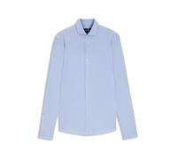 BOSS Slim-Fit Jersey-Hemd aus Baumwoll-Piqué - Style P-HANK-spread-243, 50527675 Hellblau 45