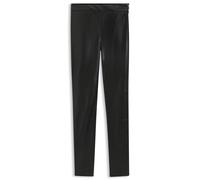 BOSS Slim-Fit Leggings aus Kunstleder - Style C_Taskin, 50551469 Schwarz 36