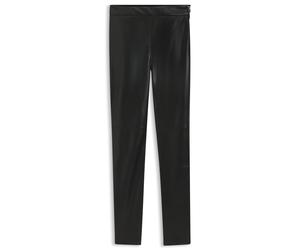 BOSS Slim-Fit Leggings aus Kunstleder - Style C_Taskin, 50551469 Schwarz 46