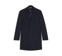 BOSS Slim-Fit Mantel aus Baumwoll-Mix mit herausnehmbarem, gepolstertem Innen-Layer - Style H-Hyde-Bib-254, 50556711 Dunkelblau 58