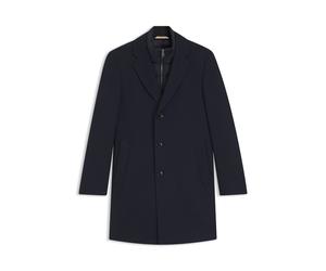 BOSS Slim-Fit Mantel aus Baumwoll-Mix mit herausnehmbarem, gepolstertem Innen-Layer - Style H-Hyde-Bib-254, 50556711 Dunkelblau 52