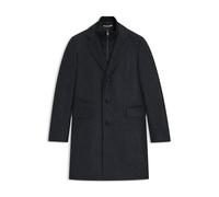 BOSS Slim-Fit Mantel mit herausnehmbarem Innen-Layer - Style H-Hyde-J-Bib-Pad-254, 50551612 Blau gemustert 44
