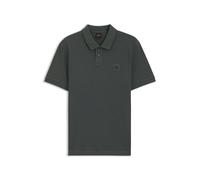 BOSS Slim-Fit Polohemd aus Stretch-Baumwolle mit Logo-Aufnäher - Style Passenger, 50507803 Dunkelgrün XXL