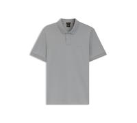 BOSS Slim-Fit Polohemd aus Stretch-Baumwolle mit Logo-Aufnäher - Style Passenger, 50507803 Grau M