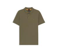 BOSS Slim-Fit Polohemd aus Stretch-Baumwolle mit Logo-Aufnäher - Style Passenger, 50507803 Olive S