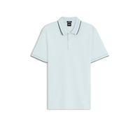 BOSS Slim-Fit Poloshirt aus merzerisierter Baumwolle - Style H-Phillipson 195, 50565587 Hellblau XXL