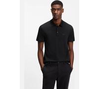 Hugo Boss Poloshirt Herren Palosh 30 10241542 Slim-Fit Kurzarm Interlock-Baumwolle Schwarz XL