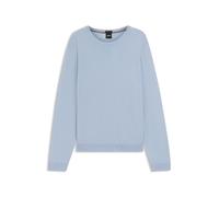 BOSS Slim-Fit Pullover aus Merinowolle mit Rundhalsausschnitt - Style Leno-P, 50468239 Hellblau XXL