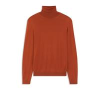 BOSS Regular-Fit Rollkragenpullover aus Merinowolle - Style Musso-P, 50468262 Dunkelorange XL