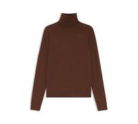 BOSS Slim-Fit Rollkragenpullover aus extrafeiner Merinowolle - Style Frizani, 50548298 Braun XL