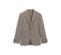 BOSS Slim-Fit Sakko aus fein gemusterter Schurwolle - Style L-Heston-241, 50549623 Beige 54