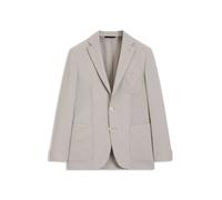 BOSS Slim-Fit Sakko aus fein gemusterter Schurwolle - Style P-Hanry-3PP-263F, 50564666 Hellbeige 54