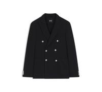 BOSS Slim-Fit Sakko aus gemustertem Baumwoll-Mix - Style C-Hanry-J-DB-262, 50561930 Dunkelblau 54