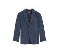 BOSS Slim-Fit Sakko aus gemustertem Stretch-Gewebe - Style H-Hutson-251, 50545884 Dunkelblau 54