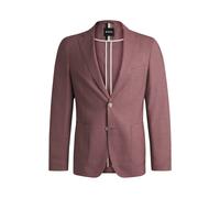 BOSS Slim-Fit Sakko aus gemustertem Woll-Mix - Style C-Hanry-252, 50542804 Hellrosa 48