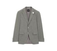 BOSS Slim-Fit Sakko aus meliertem Stretch-Gewebe - Style H-Hutson-263, 50567289 Hellgrün 58