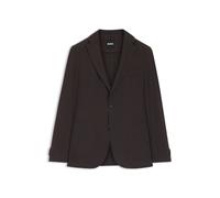 BOSS Slim-Fit Sakko aus waschbarem Tech-Leinen - Style P-Hanry-WG-262, 50561959 Dunkelbraun 52